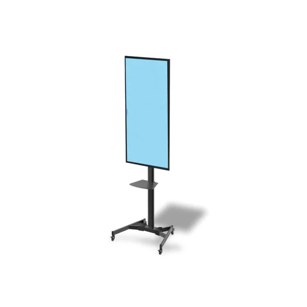 030-1200 KIMEX Chariot mobile pour système visio conférence écran de 37" à 70" poids max 50kg