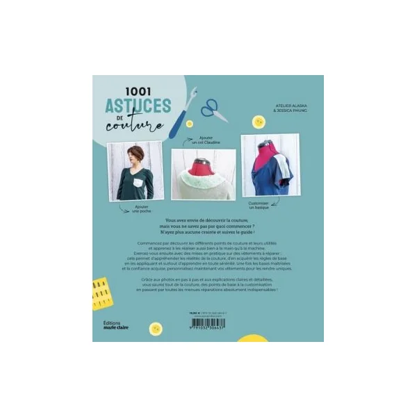 1001 astuces de couture - Atelier Alaska, Jessica Phung