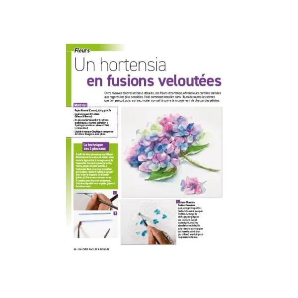 100 idées à PEINDRE n°12 + 32 esquisses à taille réelle