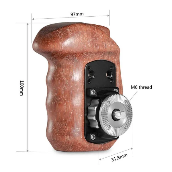 1941 - Right Side Wooden Grip with Arri Rosette
