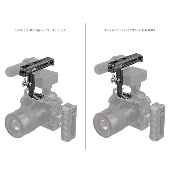 3082 - Top Handle for Sony XLR-K1M / K2M / K3M and Panasonic DMW-XLR1 Adapter