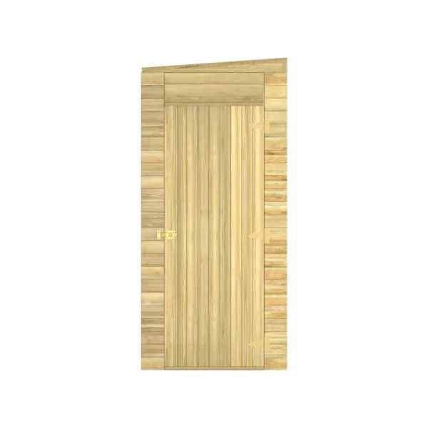 Abri de jardin 3m² adossé à un mur en pin massif Abri jardin bois rangement bois outillage de jardin cabanon bois
