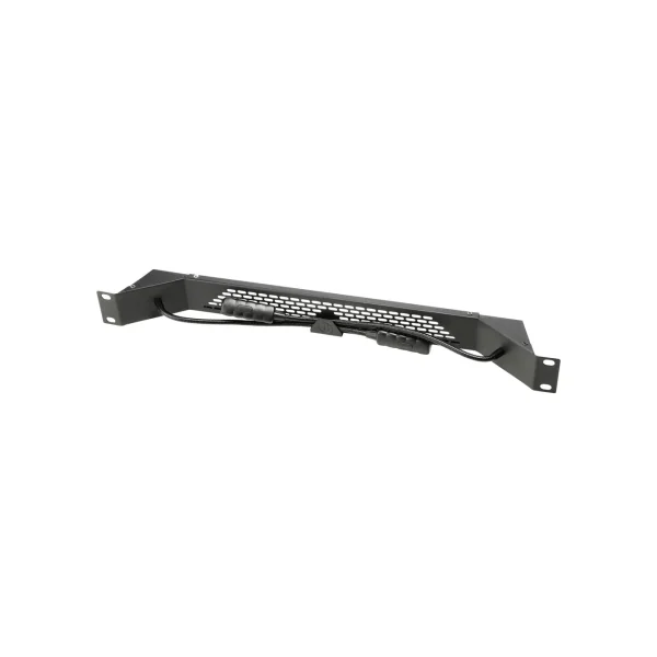 Adam Hall 19" Parts 87463 ULTRA C - Éclairage de rack à LED COB, deux cols de cygne et choix de couleur