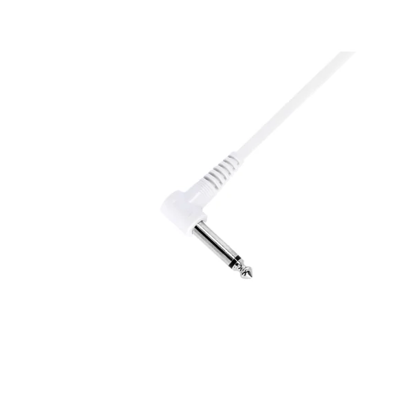 Adam Hall Cables 3 STAR IRR 0090 SET - Lot de 6 câbles patch 6,3 mm jack coudé mono 0,90 m