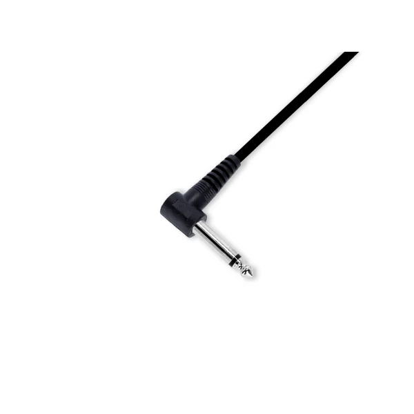 Adam Hall Cables 3 STAR IRR 0090 SET - Lot de 6 câbles patch 6,3 mm jack coudé mono 0,90 m