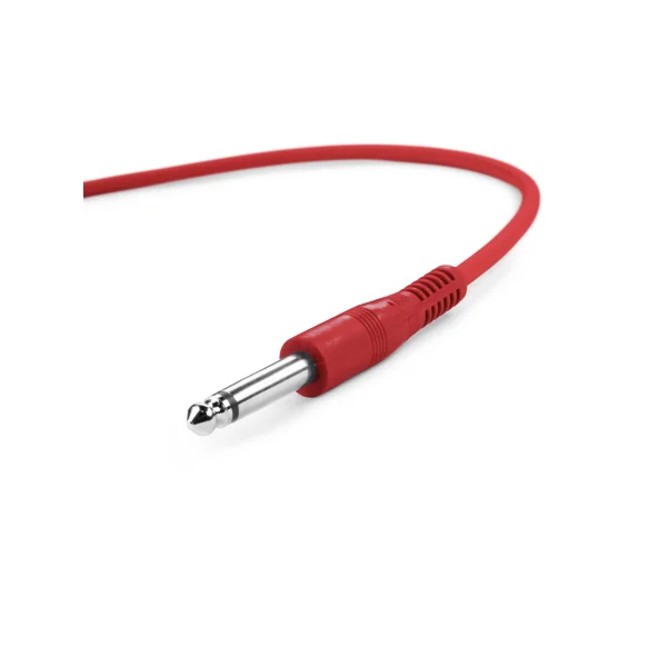 Adam Hall Cables K3 IPP 0030 SET - Jeu de 6 câbles patch 6,3 mm Jack Mono 0,30 m