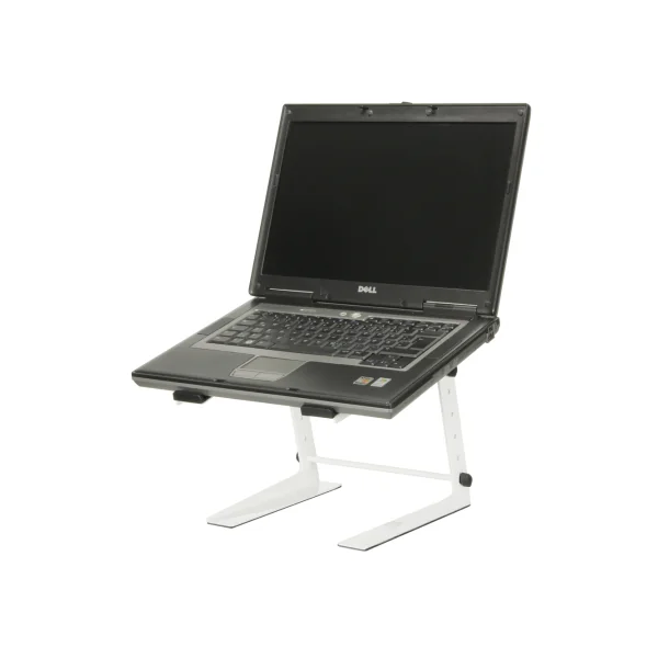 Adam Hall Stands SLT 001 EW - Support pour Ordinateur Portable, blanc