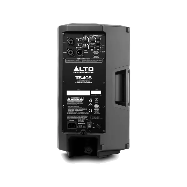 Alto TS408 Enceinte active 8 pouces bi-amplifiée 1000W 127 dB SPL avec processeur et bluetooth