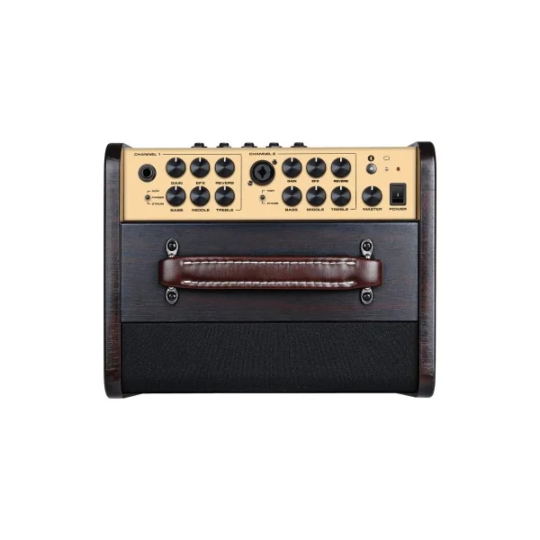 Ampli acoustique 80 watts sur batterie 2 canaux - Bluetooth + effets/looper Nux