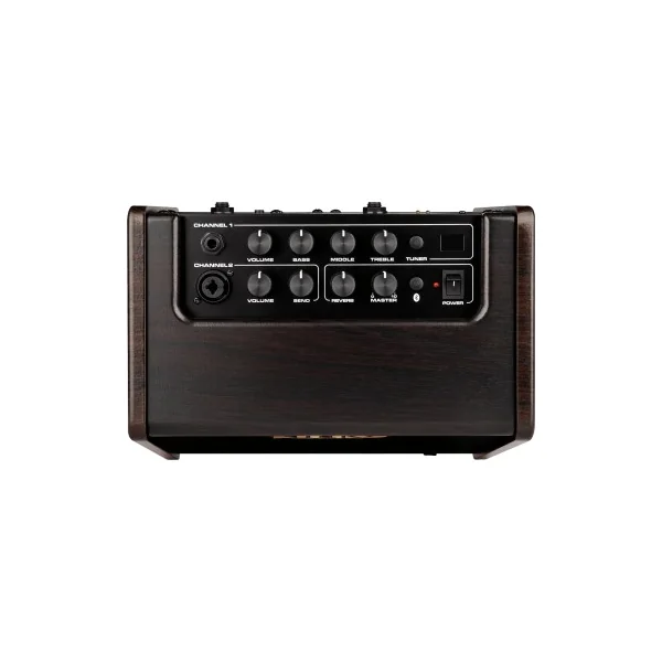 Ampli acoustique Nux 25 watts sur batterie 2 canaux + effets