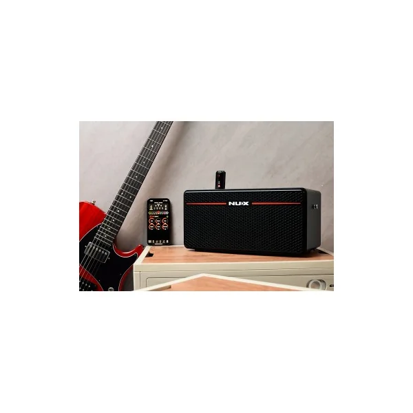 Ampli guitare/basse stéréo à modélisation 30W Bluetooth + émetteur 2,4 GHz Nux