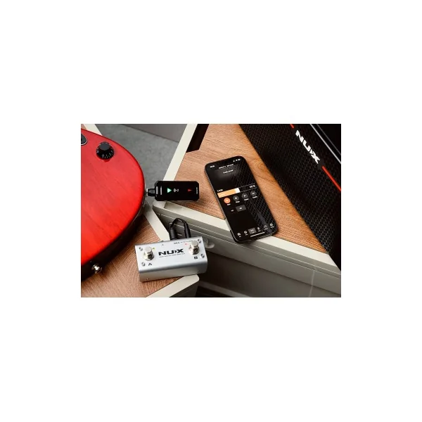 Ampli guitare/basse stéréo à modélisation 30W Bluetooth + émetteur 2,4 GHz Nux