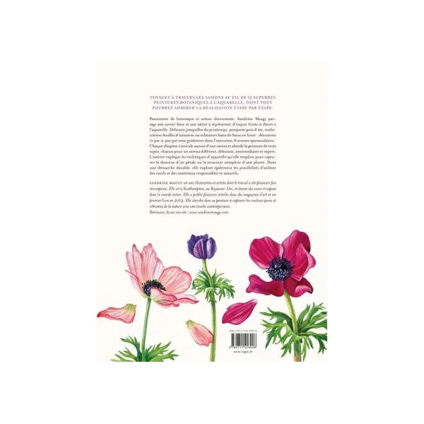 Aquarelle d'après nature - Peindre plantes et fleurs au fil des saisons