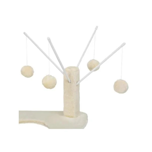 Arbre à chat beige 90,5 cm de hauteur grattoir chat griffoir chat sisal