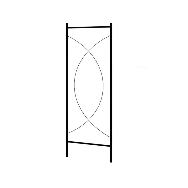 Arche de jardin en métal noir Arche jardin métal Arche en métal Arche plantes grimpantes Arceau jardin