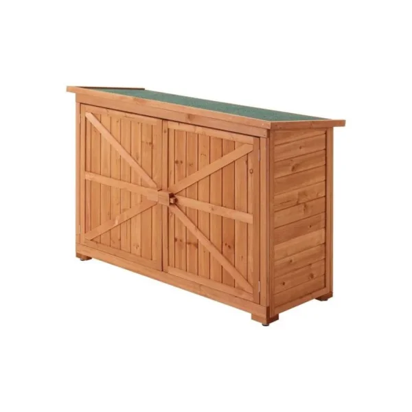 Armoire de jardin basse en sapin avec étagère Armoire en bois armoire extérieure armoire jardin armoire de jardin armoire de ran