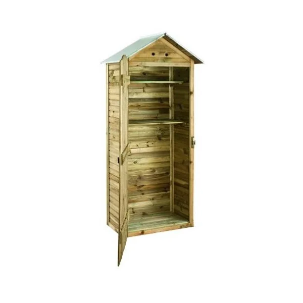 Armoire de jardin en pin massif FSC Armoire en bois armoire extérieure armoire jardin armoire de jardin armoire de rangement