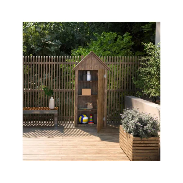 Armoire de jardin en Pin sylvestre FSC Armoire en bois armoire extérieure armoire jardin armoire de jardin armoire de rangement