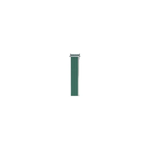 Armoire de jardin verte galvanisée Armoire en métal armoire extérieure armoire jardin armoire de jardin armoire de rangement