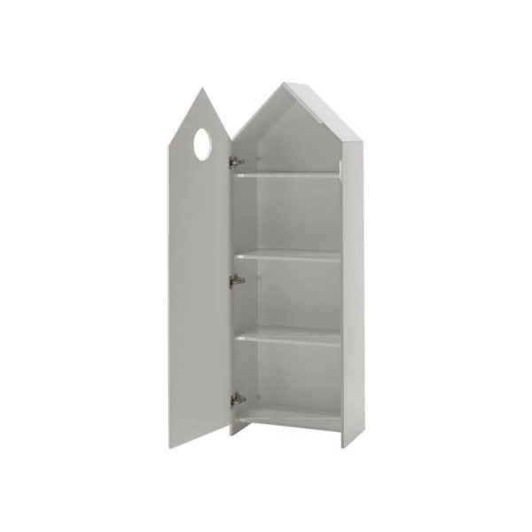 Armoire de rangement 8 niveaux rangement étagère enfant montessori blanche chambre enfant