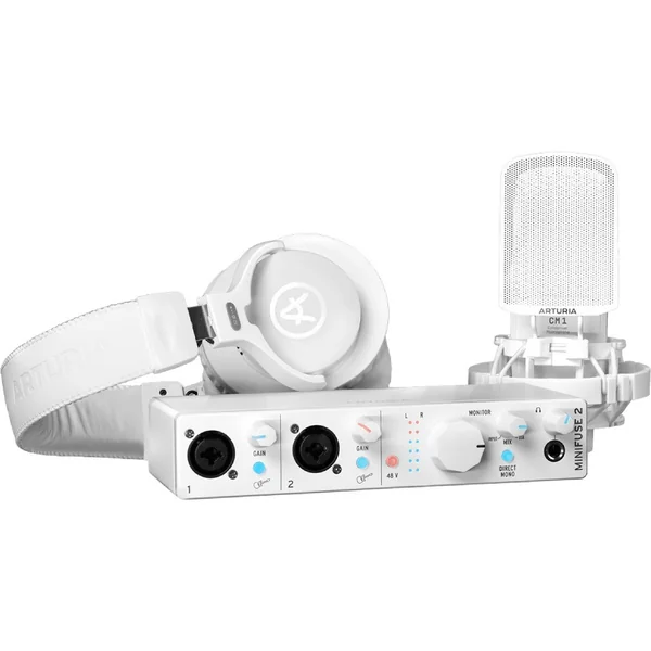 Arturia Pack Enregistrement Minifuse 2 White