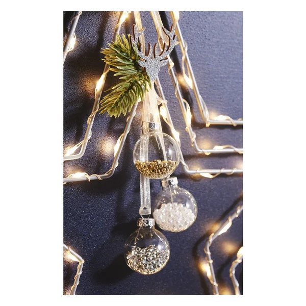 Assortiment de perles cirées VBS « Argent », 1000 pc.