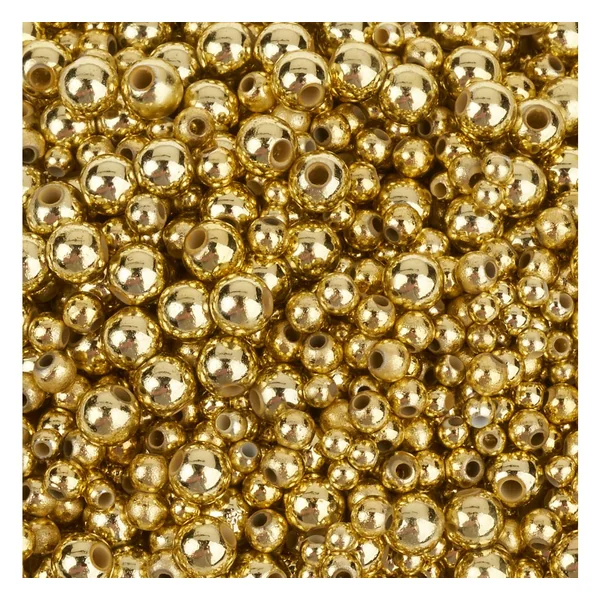 Assortiment de perles cirées VBS « Or », 1000 pc.