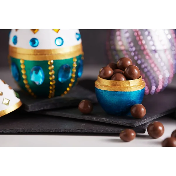 Assortiment de pierres décoratives VBS « Formes et couleurs variées », 430 g