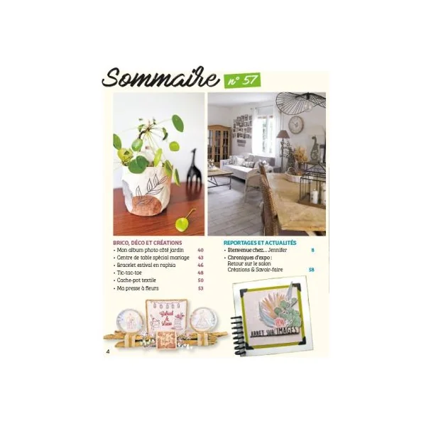 Atelier Déco et Créations 57 - Dossier créatif spécial Japandi