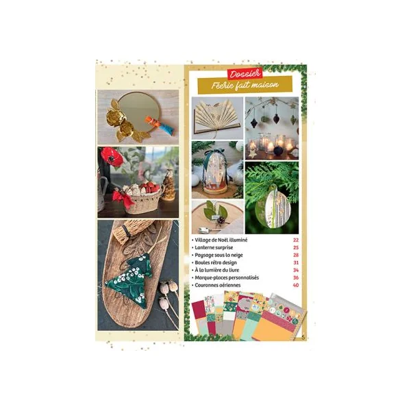 Atelier Déco et Créations 67 + le calendrier de l'Avent + 16 planches