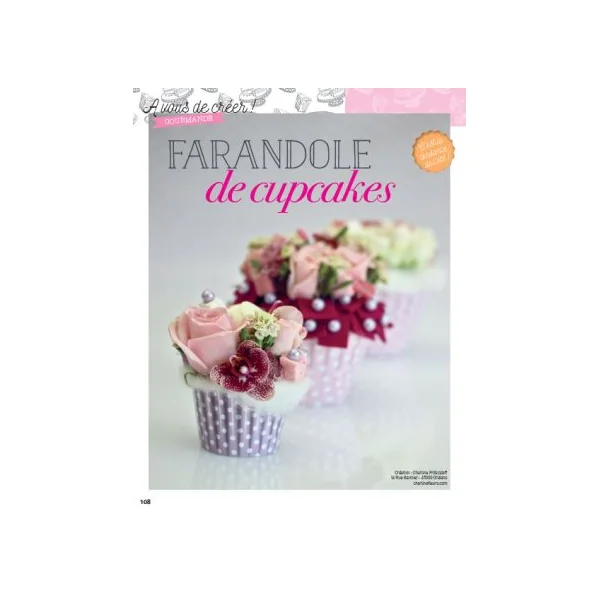 Atelier Déco et Créations n°66 : Le magazine + la valisette de jeux à découper et à assembler