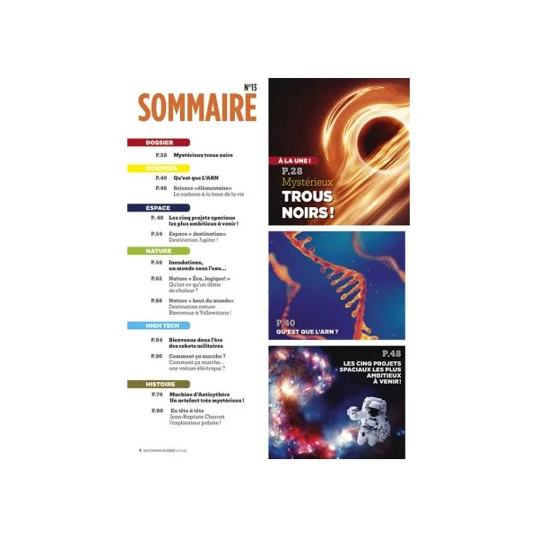 Au coeur des trous noirs - Destination Science le Mag 13