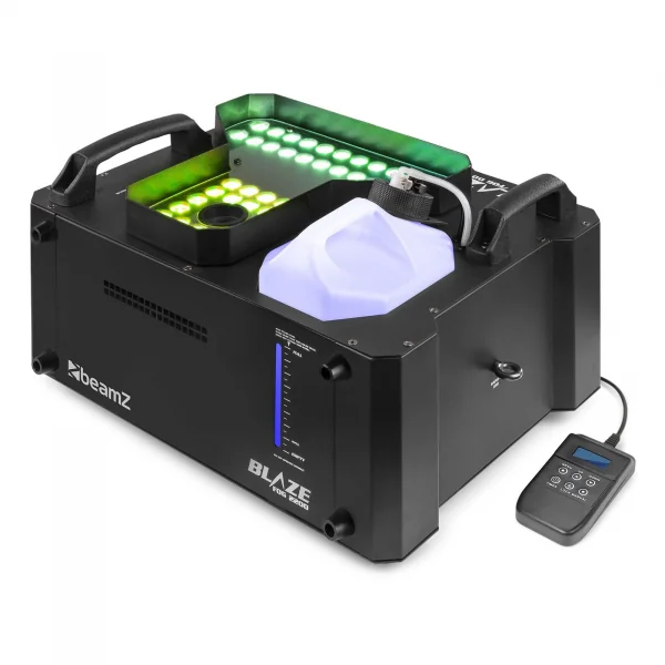 BeamZ - Machine à fumée verticale 2200 W, 48 X LED 4 W 4 en 1 - BLAZE2200
