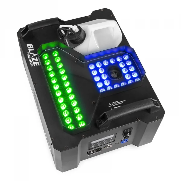 BeamZ - Machine à fumée verticale 2200 W, 48 X LED 4 W 4 en 1 - BLAZE2200