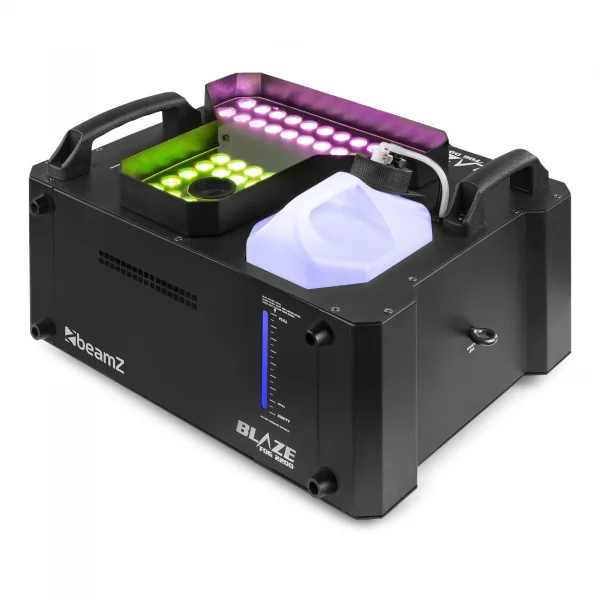 BeamZ - Machine à fumée verticale 2200 W, 48 X LED 4 W 4 en 1 - BLAZE2200