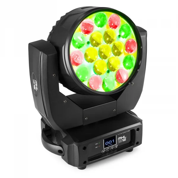 BeamZ pro - Lyre wash 19 x 12W 4 en 1, Zoom, MHL1912