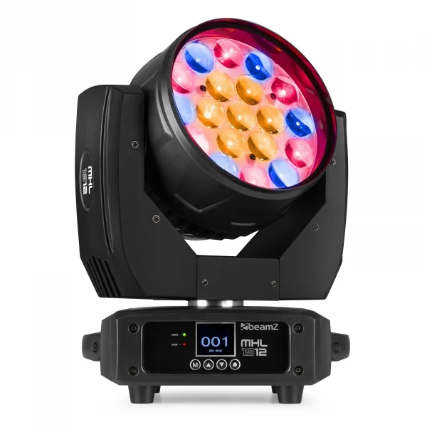 BeamZ pro - Set de 2 x lyres wash 19 x 12W 4 en 1,zoom, MHL1912