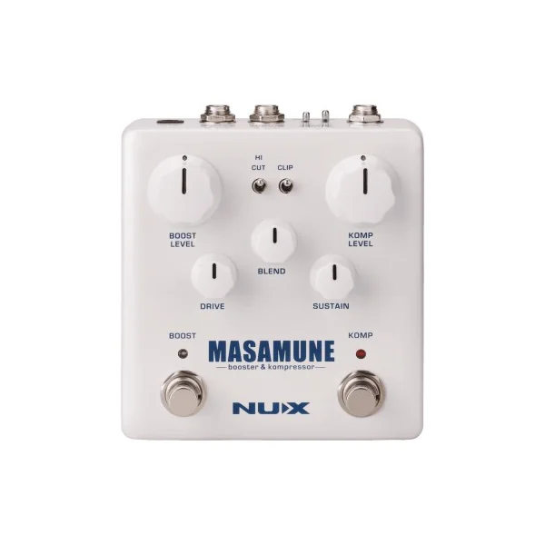 Booster et compresseur Nux guitare à routage interne