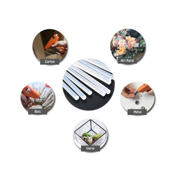 Boîte de 44 bâtons de colle Cléo'STICK MAX Ø 11 mm
