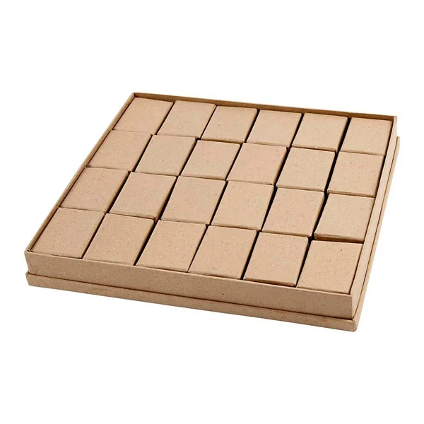 Boîtes en carton « Rectangle » dans grande boîte, 24 pc.