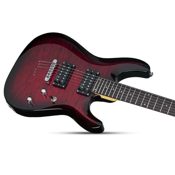 C-6 Plus - see-thru cherry burst