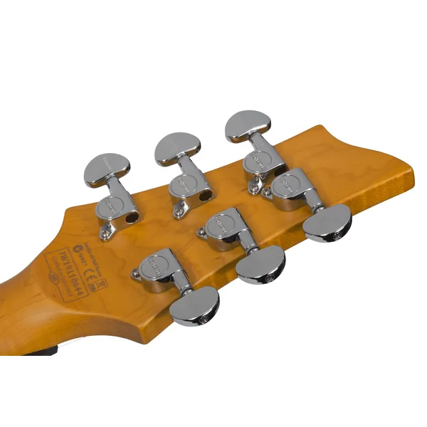 C-6 Plus - see-thru cherry burst
