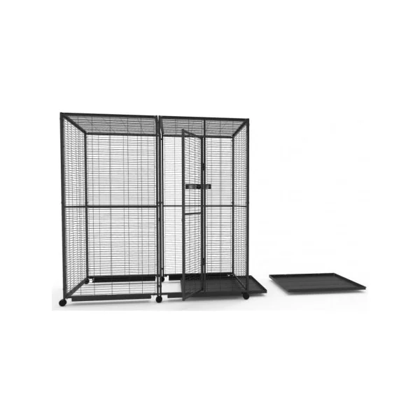 Cage perroquet 2x1x2 m