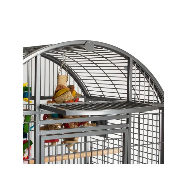 Cage perroquet Isis (2 couleurs)