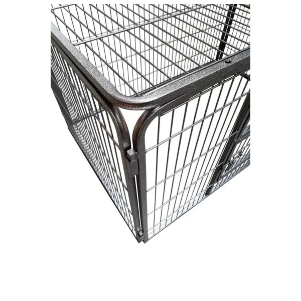 Cage pratique solide pour chien ou chat toiture fermée Taille 2
