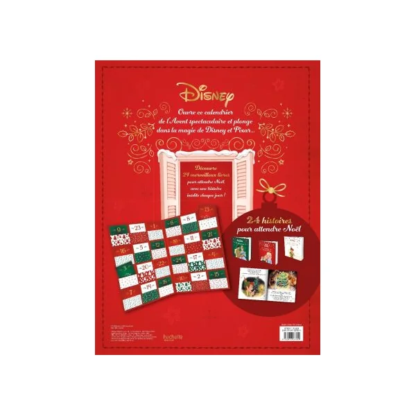 Calendrier de l'Avent - Disney classiques - 24 histoires pour attendre Noël