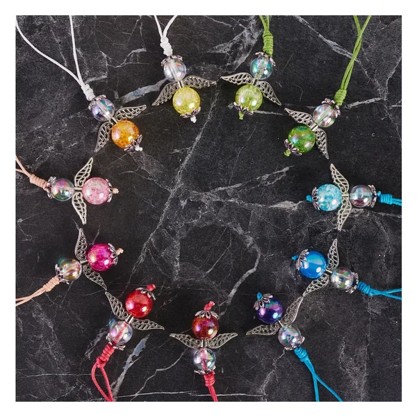 Calottes déco pour perles « Fleurs 1 », 6 pc.