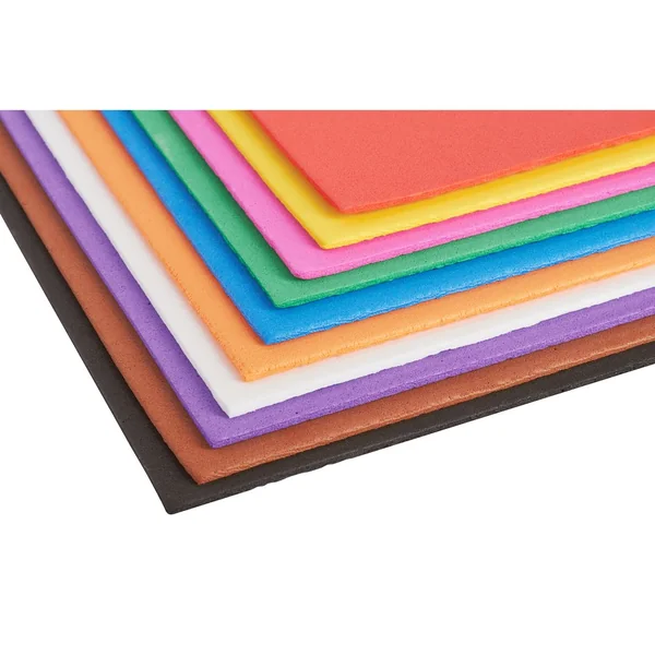 Caoutchouc mousse VBS « Mega pack », 50 pc., assortiment multicolore