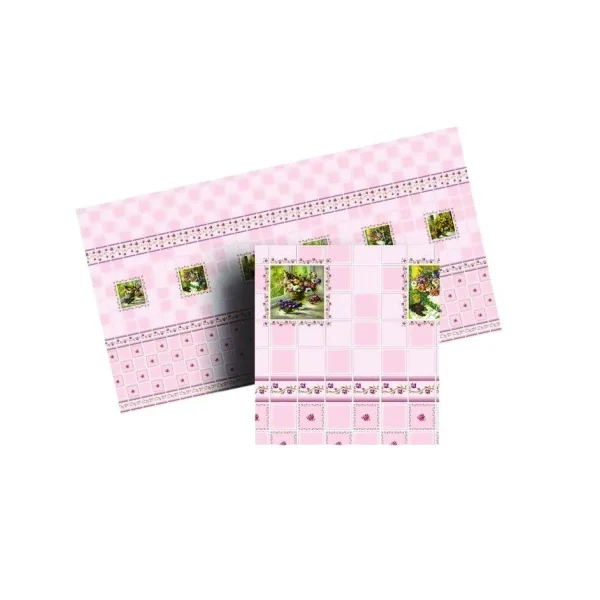 Carrelage mural avec image florale
