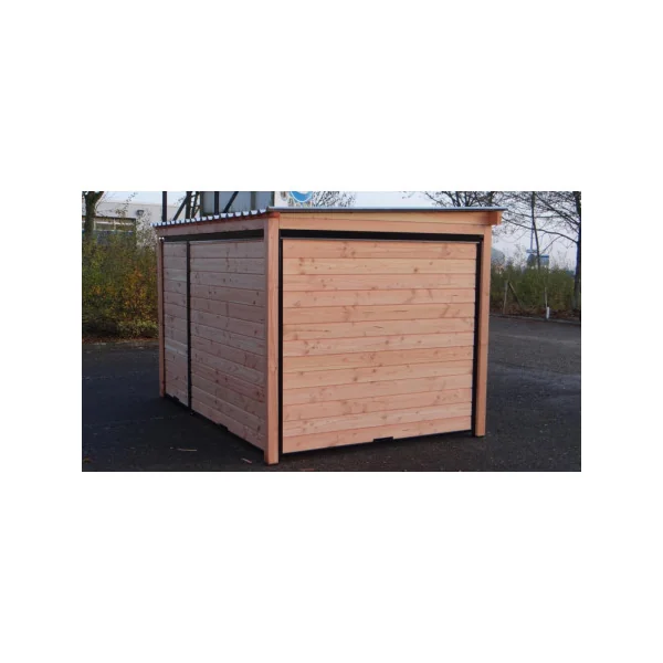 Chenil en douglas 3x2m avec toiture